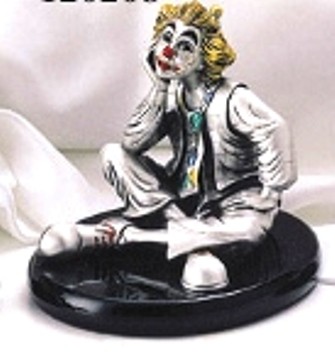 Silver Clown Sitting