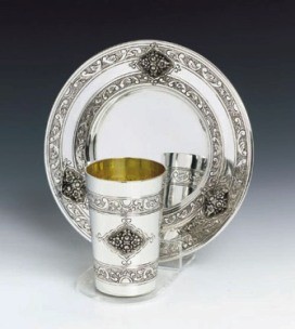 Silver Wine Cup Set Prachim