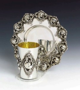 Silver Wine Cup Set Shablul